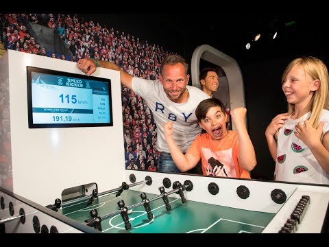 Jetzt neu: interaktiver Fußball – Bereich im Madame Tussauds Berlin