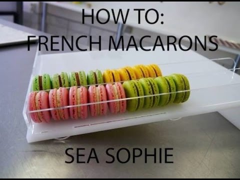HOW TO: DIY PERFECT FRENCH MACARONS (ARIELLE&#039;S MACARONS) - SEA SOPHIE