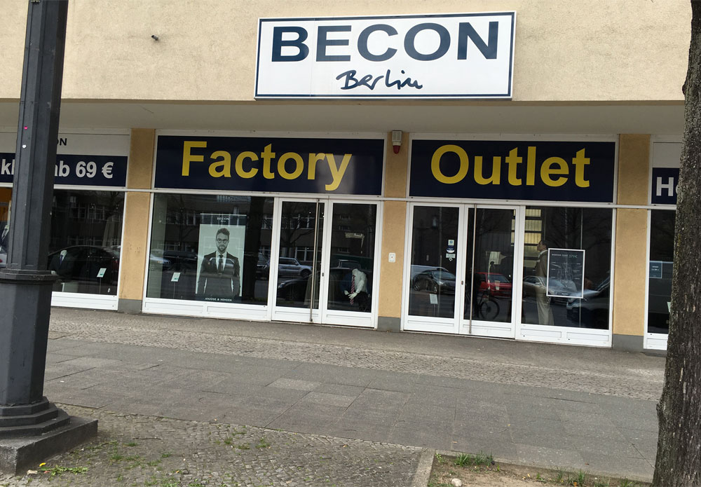 Bild Becon Outlet Store Berlin
